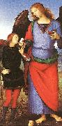 Tobias with the Angel Raphael, Pietro Perugino